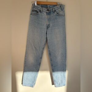 LEVIS vintage Orange Tab 550 relaxed fit jeans